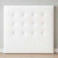 Cabecero Tapizado Acolchado Capitoné · 120 cm Alto · Polipiel Antihumedad · Desde 90 cm